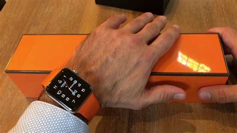 apple watch 5 hermes unboxing|apple watch hermes replacement.